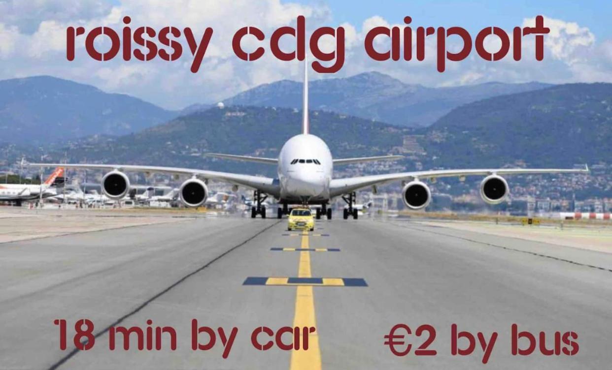 Appartement Cosy Proche Roissy Cdg Asterix Disneyland Paris Goussainville  Εξωτερικό φωτογραφία